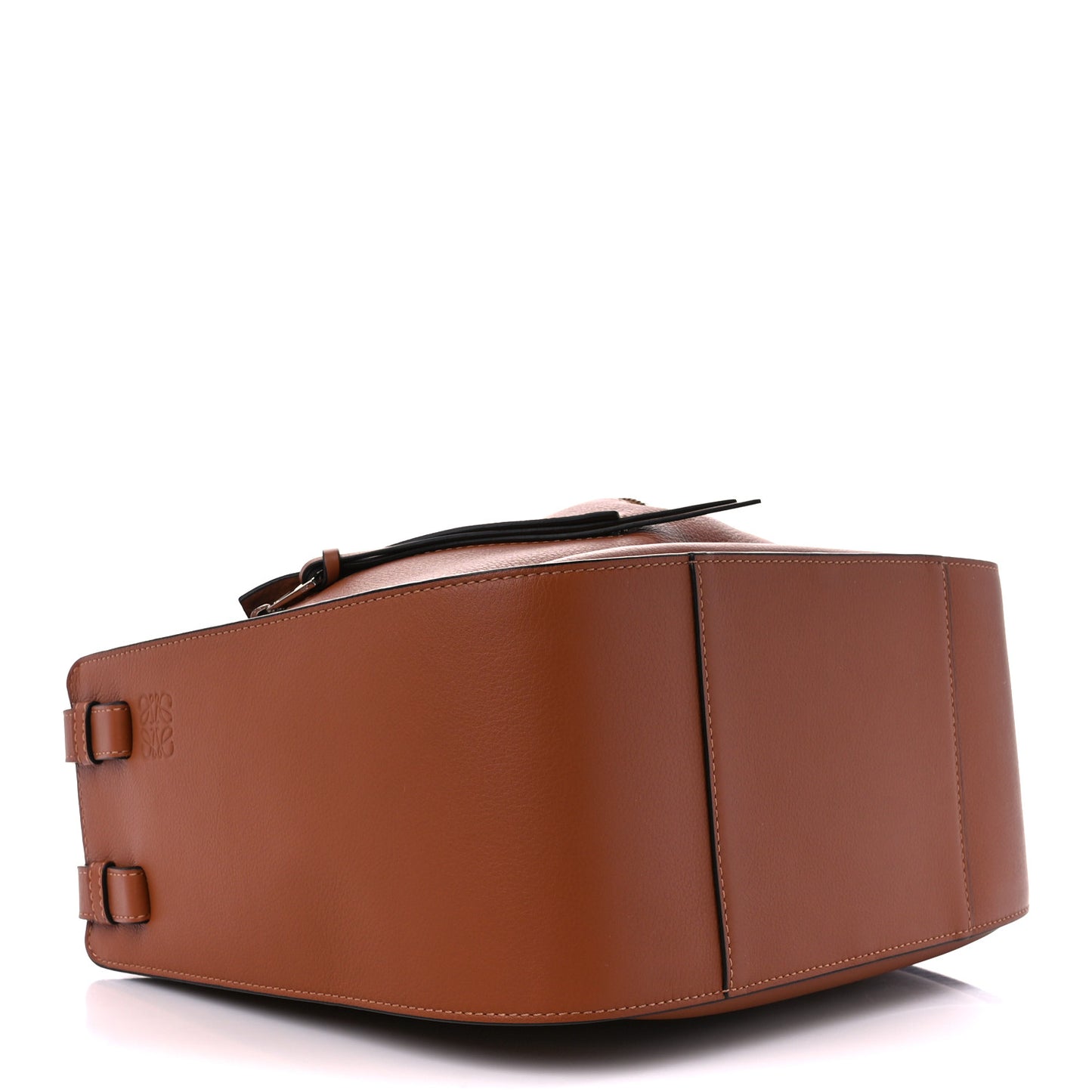 Calfskin Small Hammock Shoulder Bag Tan