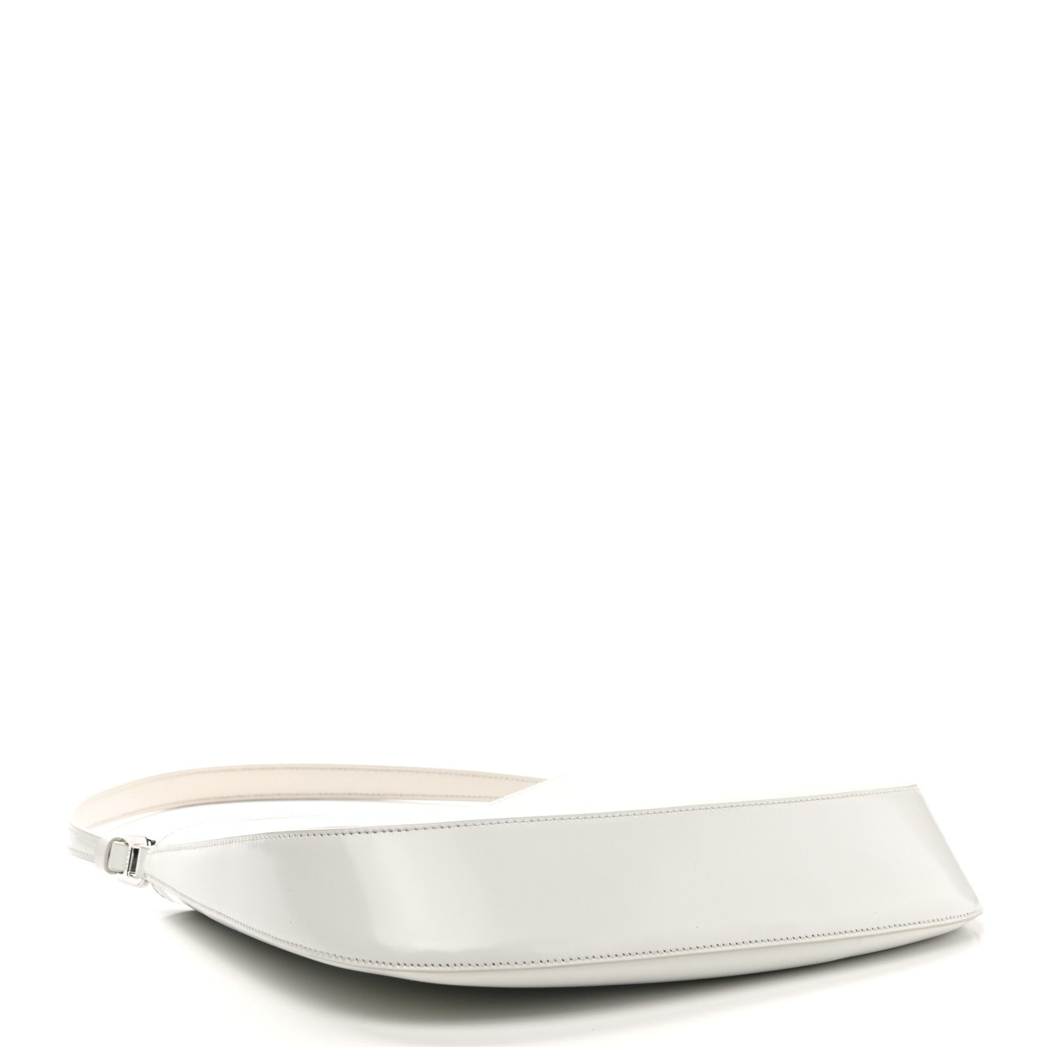 Prada Spazzolato Cleo Shoulder Bag White 4 of 11