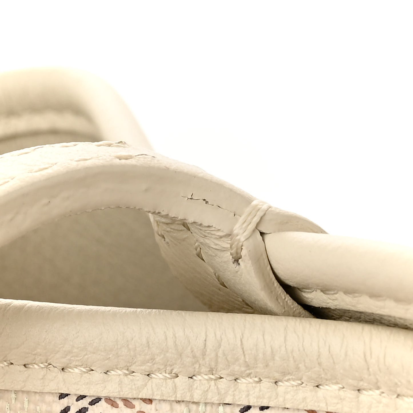 Goyardine Embroidered Seahorse Reversible Anjou PM Sand