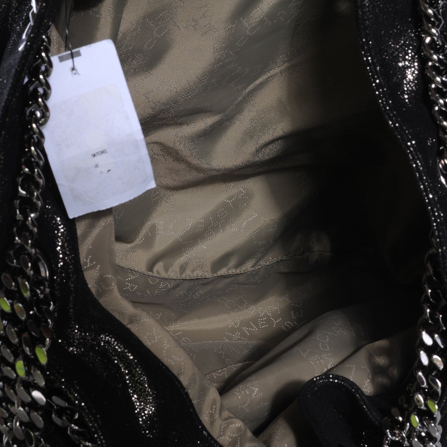 Stella McCartney Faux Leather Large Falabella Bucket Bag Ruthenium 6 of 7