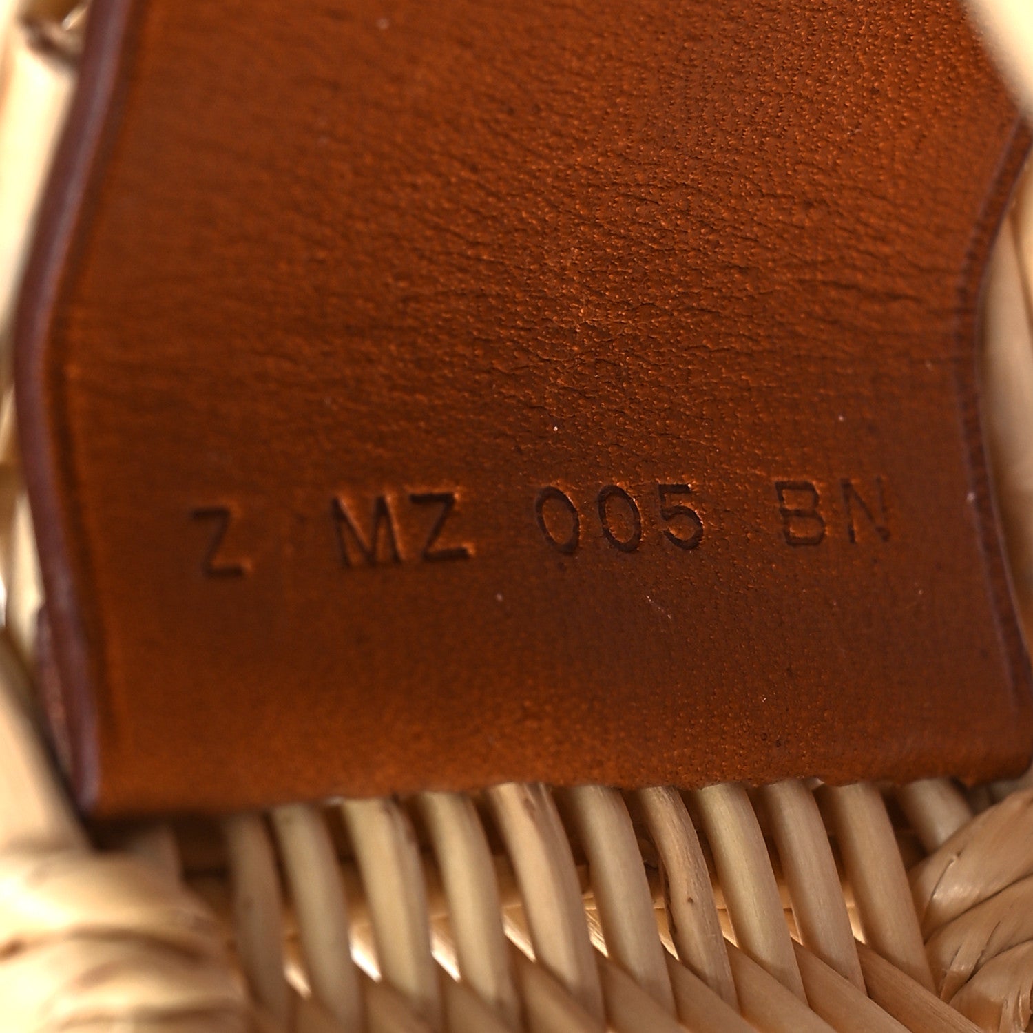 Hermes Wicker Barenia Medor Picnic Cuff Bracelet T2 Fauve 5 of 7