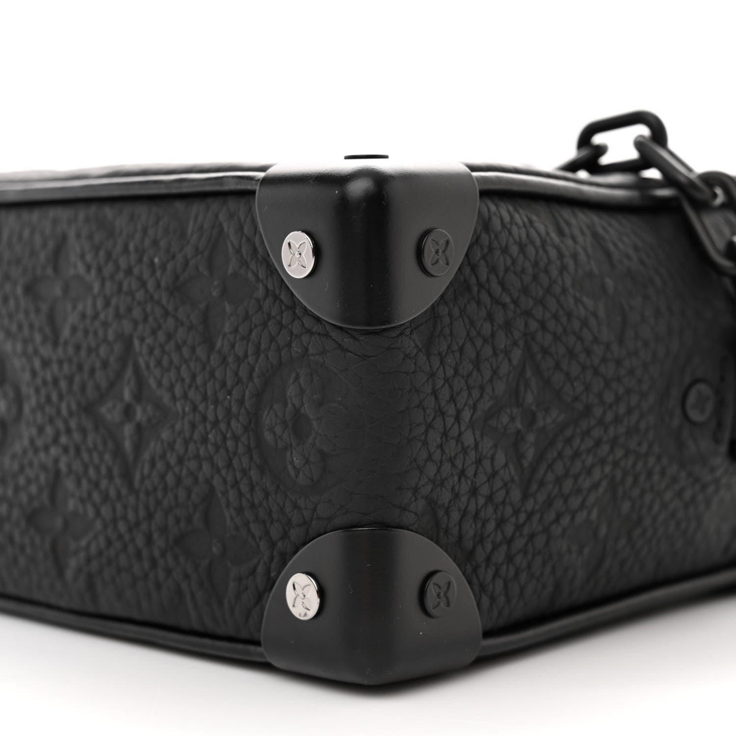 Louis Vuitton Taurillon Monogram Mini Soft Trunk Black 9 of 10