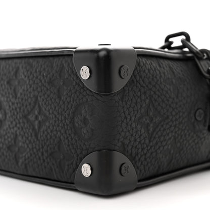 Louis Vuitton Taurillon Monogram Mini Soft Trunk Black 9 of 10