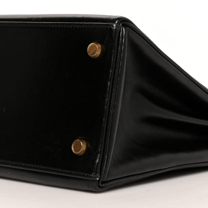 Hermes Box Kelly Retourne 28 Black 9 of 12