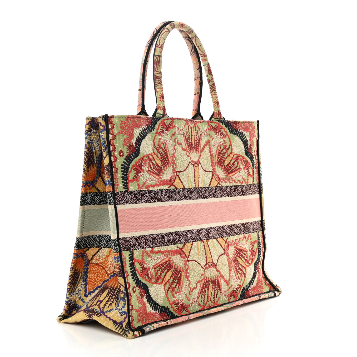 Christian Dior DIOR Canvas Embroidered Large In Lights Book Tote Multicolor 3 of 14