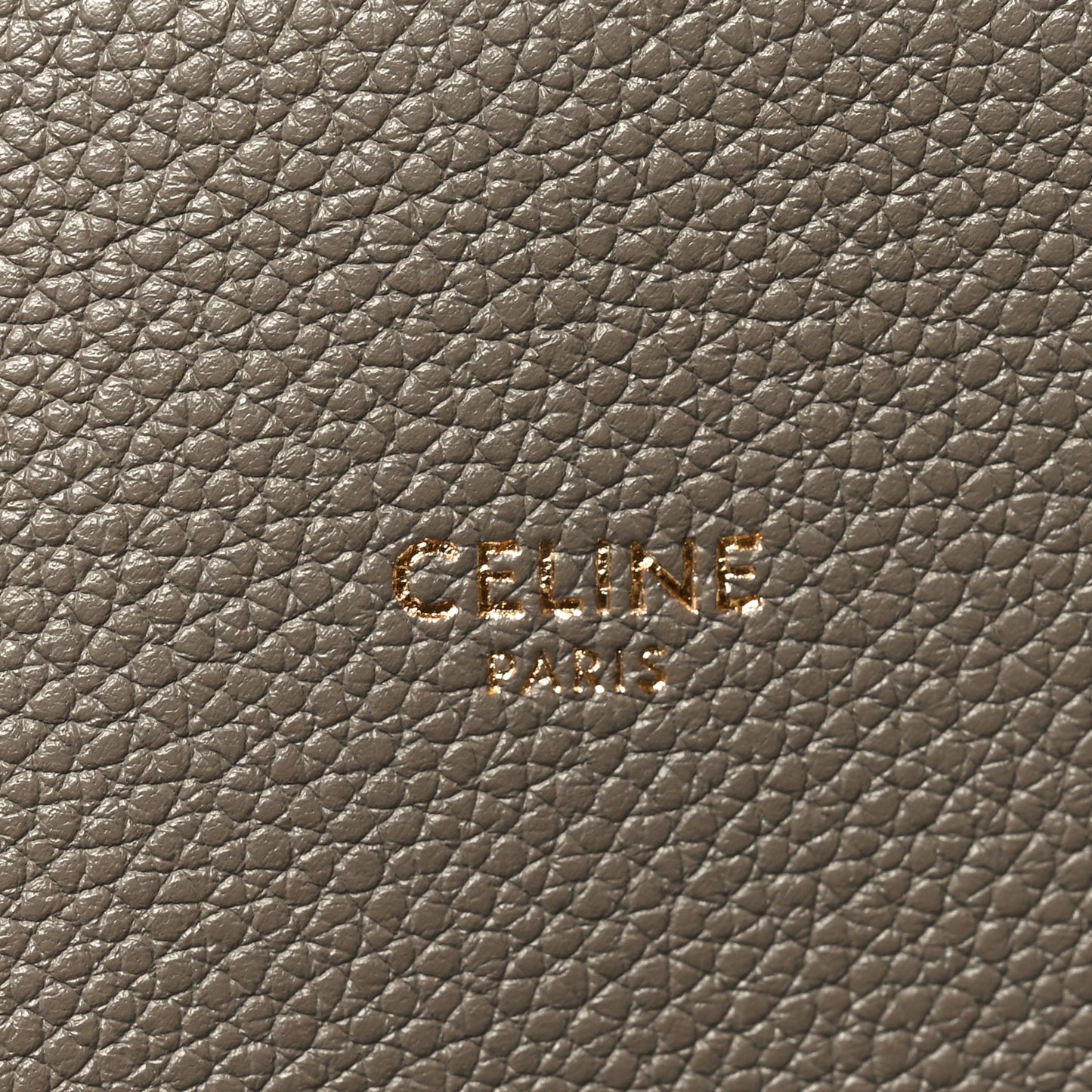 Soft Grained Calfskin Small Belt Cabas Phantom Taupe