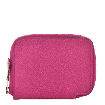 Hermes Togo Azap Mini Wallet Rose Pourpre 1 of 6