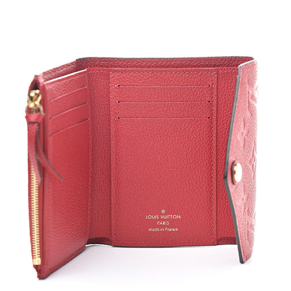 Louis Vuitton Empreinte Victorine Wallet Scarlet 5 of 7
