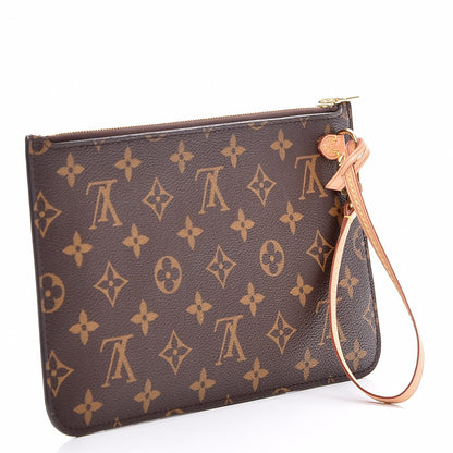 Louis Vuitton Monogram Neverfull MM GM Pochette 3 of 8
