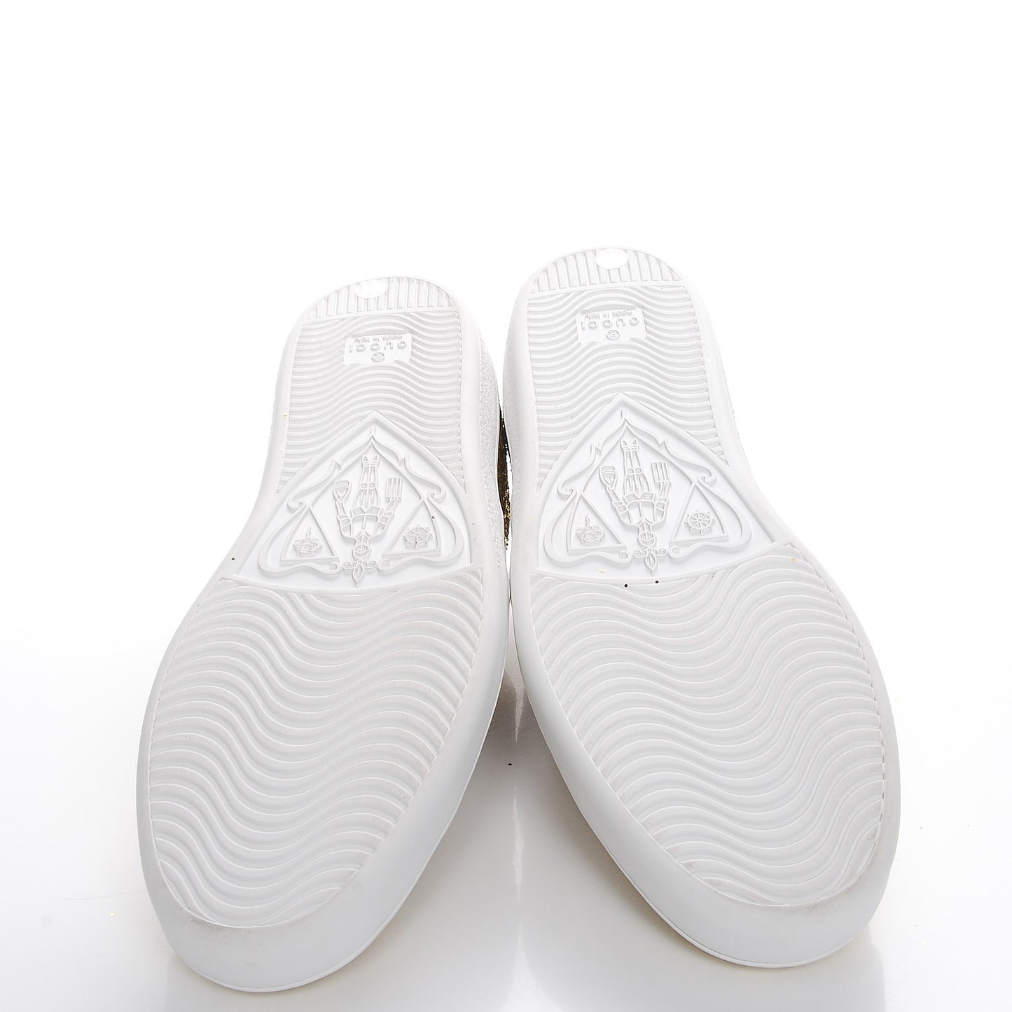 Glitter Web Ace Sneakers 40 Gold