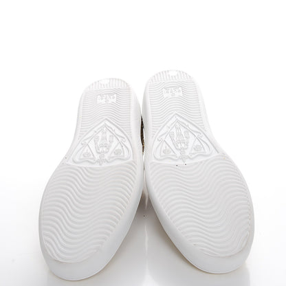 Gucci Glitter Web Ace Sneakers 40 Gold 6 of 10