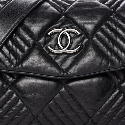 Chanel Lambskin In and Out XL Maxi Flap Black 16 of 16