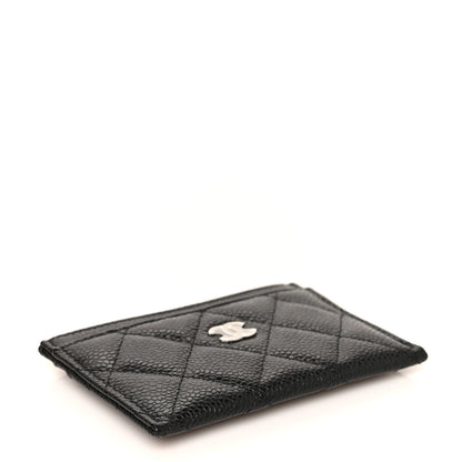 Chanel Caviar Quilted Card Holder Black 4 of 9