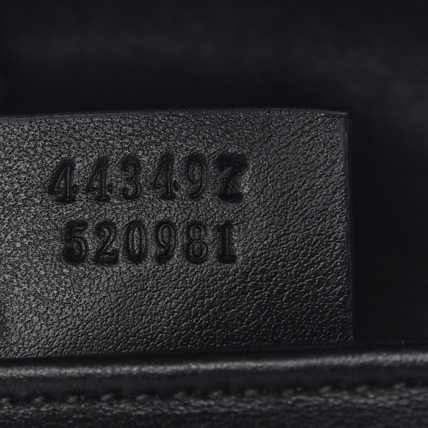 Gucci Calfskin Matelasse Small GG Marmont Shoulder Bag Black 7 of 8