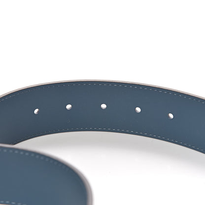 Louis Vuitton Epi 40mm LV Initiales Belt 95 38 Cyan 6 of 6