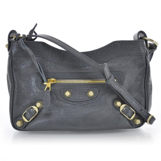 Agneau Giant 12 Gold Hardware Hip Gris Tarmac
