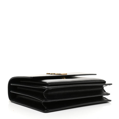 Saint Laurent Calfskin Medium Monogram Sunset Black 4 of 11