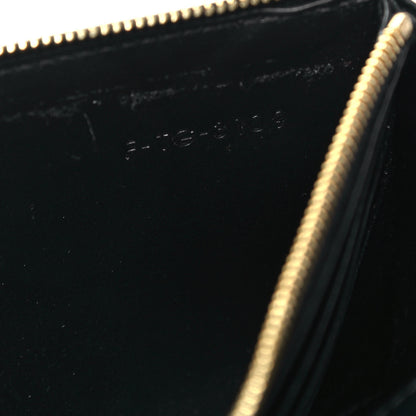 Celine Shiny Smooth Calfskin C Wallet On Chain Bag Black 6 of 9