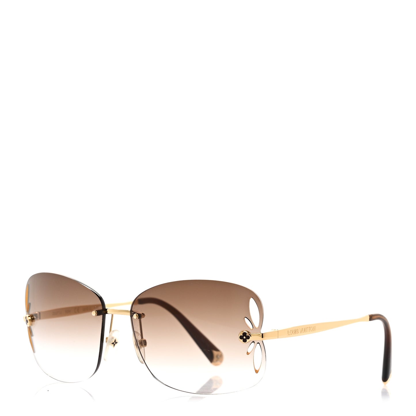 Lily Sunglasses Z0371U Brown Glitter
