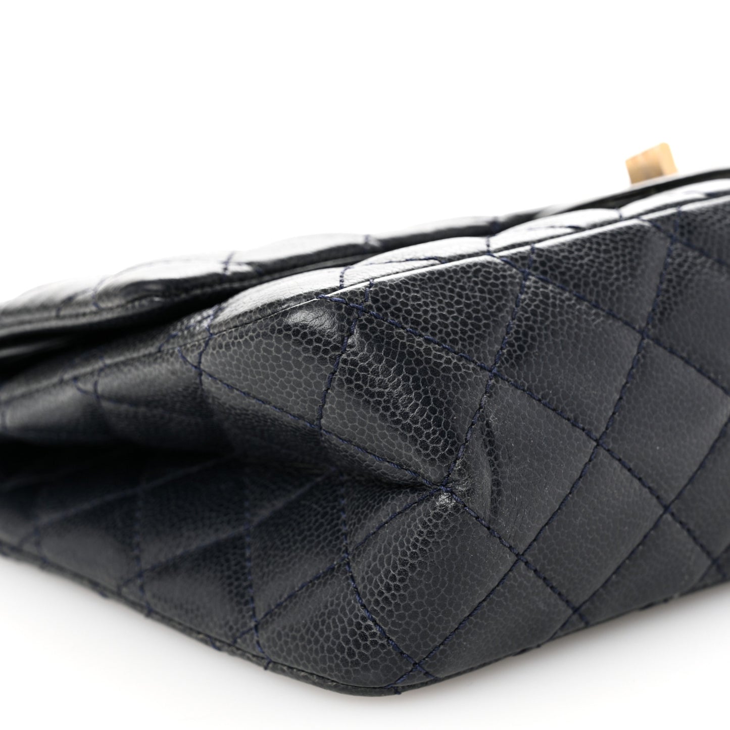 Caviar Quilted 2.55 Reissue 226 Flap Navy Blue