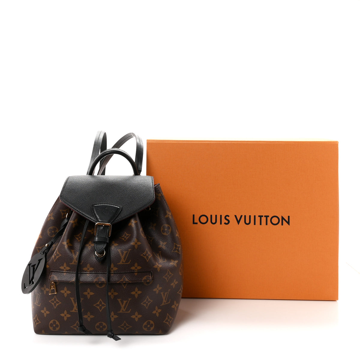 Louis Vuitton Monogram Montsouris PM Black 9 of 9