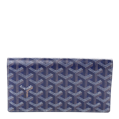Goyard Goyardine Richelieu Wallet Navy 1 of 7