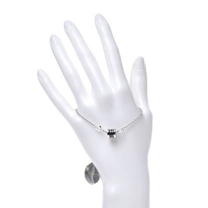 Bulgari Sterling Silver Black Ceramic Save the Children Bracelet SM 2 of 8
