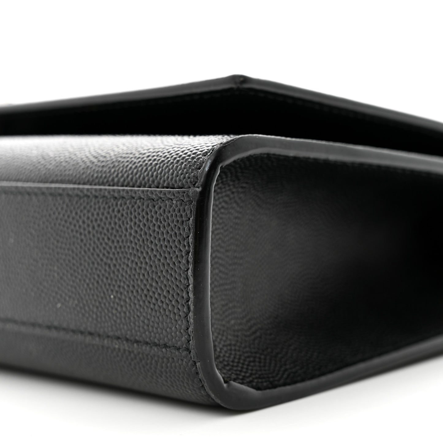 Grain De Poudre Medium Classic Monogram Kate Satchel Black