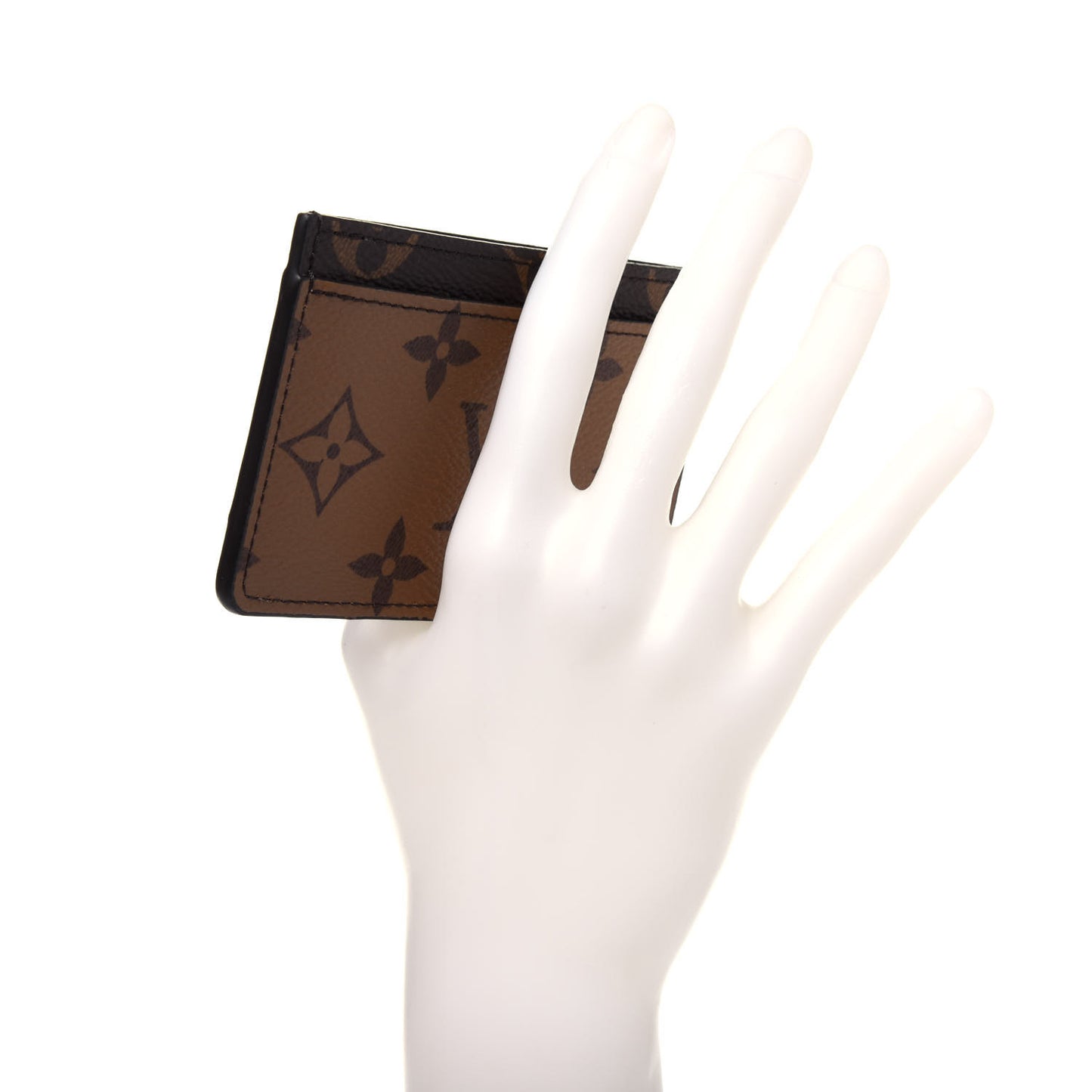 Reverse Monogram Card Holder