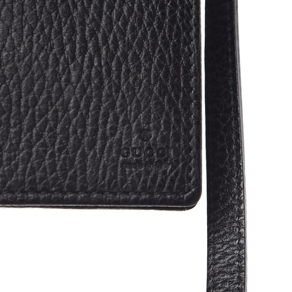 Gucci Dollar Calfskin Mini Swing Wallet Bag Black 6 of 11
