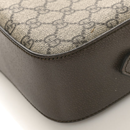 Gucci GG Supreme Monogram Web Neo Vintage Shoulder Bag Beige New Acero Crop 9 of 9