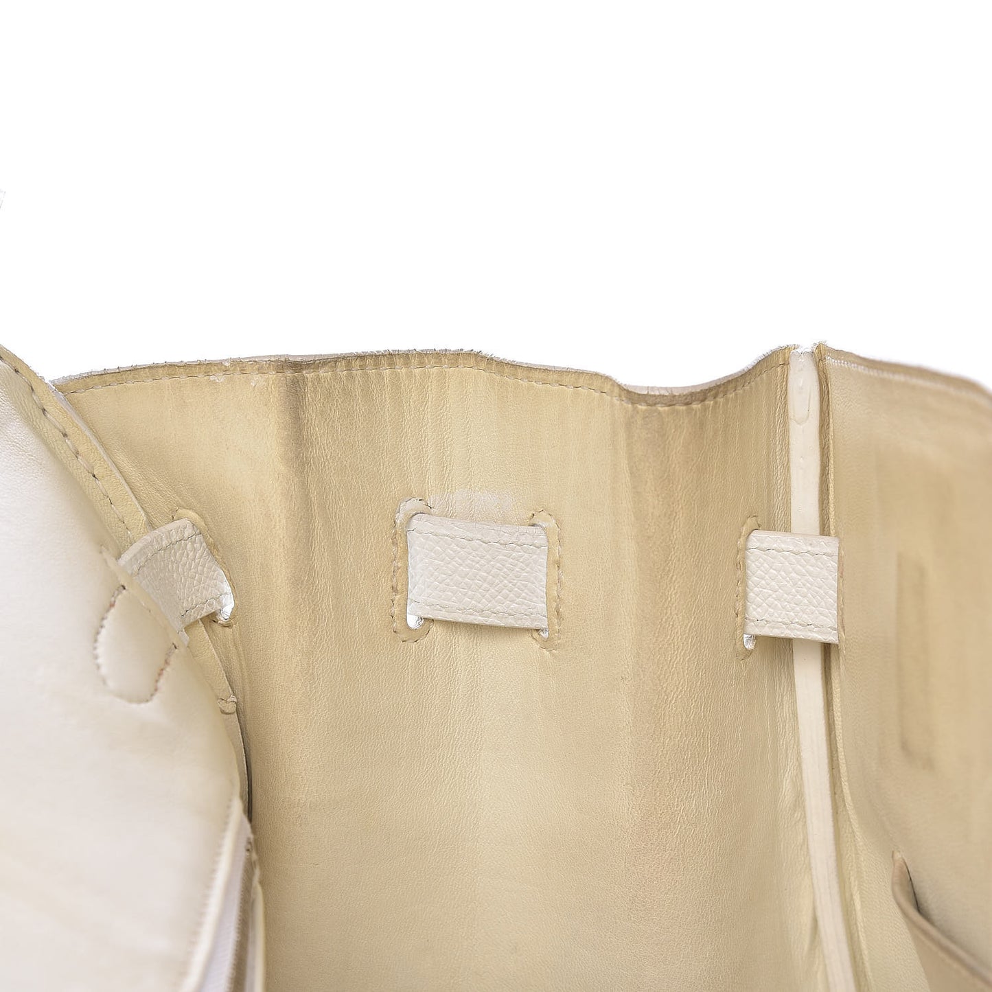 Epsom Birkin 35 White