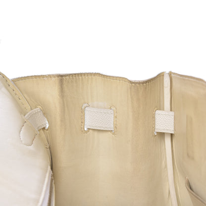 Hermes Epsom Birkin 35 White 18 of 38