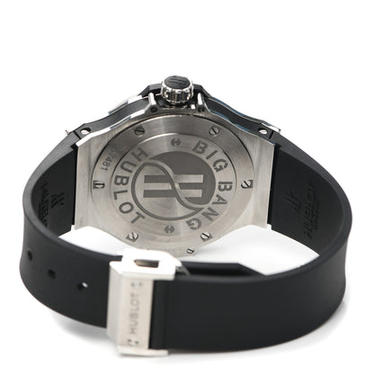 Hublot Stainless Steel Rubber Diamond Pave Bezel 38mm Big Bang Quartz Watch Black 361.SX.1270.RX.1104 4 of 6
