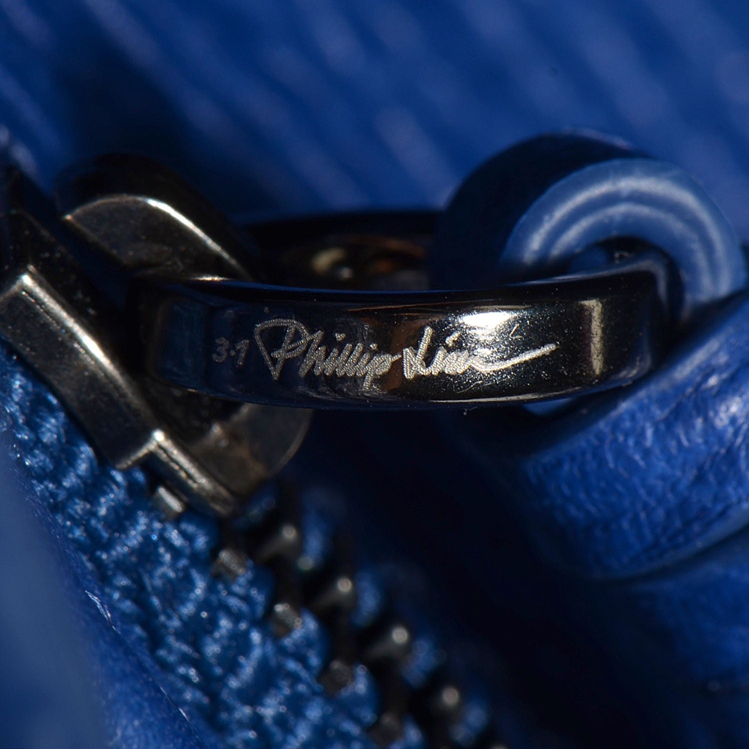 3.1 Phillip Lim 3.1 Leather Large Pashli Satchel Cobalt 2 of 10