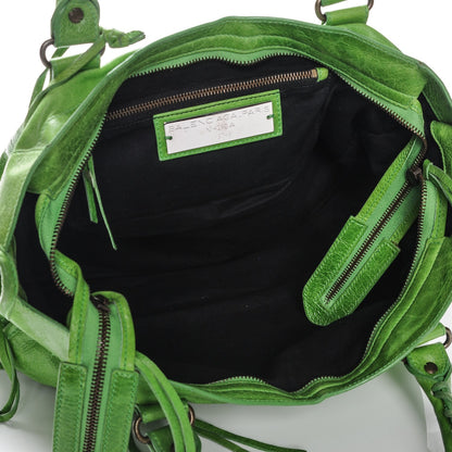 Balenciaga Chevre Classic Hardware City Apple Green 5 of 10
