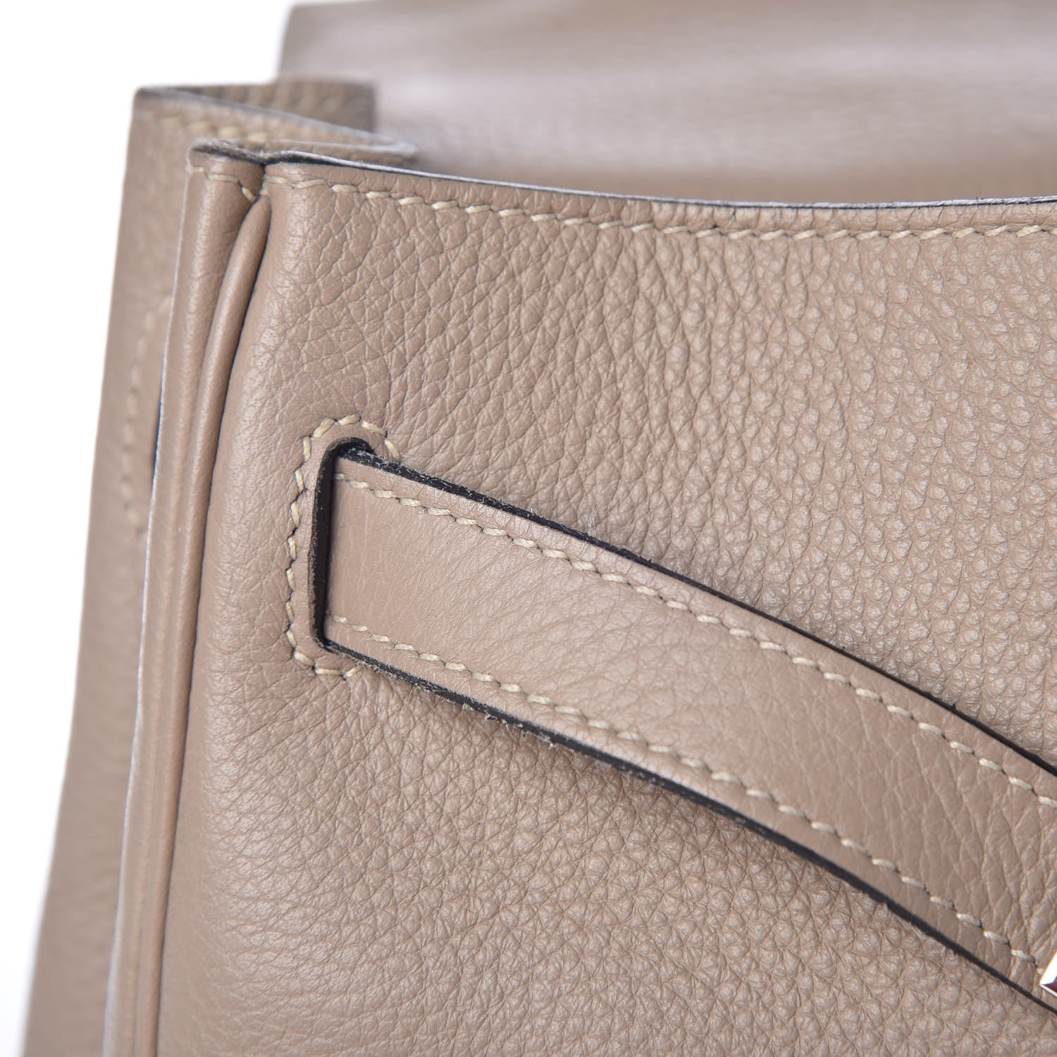 Hermes Taurillon Clemence Kelly Retourne 35 Gris Tourterelle 36 of 80