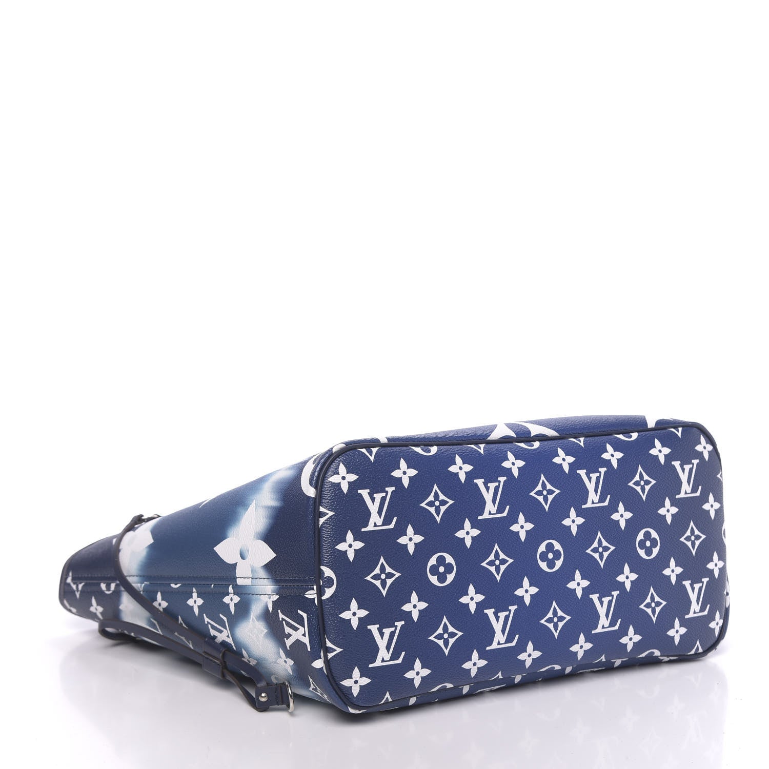 Louis Vuitton Monogram Escale Neverfull MM Blue 4 of 12
