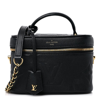 Louis Vuitton Empreinte Monogram Giant Vanity PM Black 1 of 8