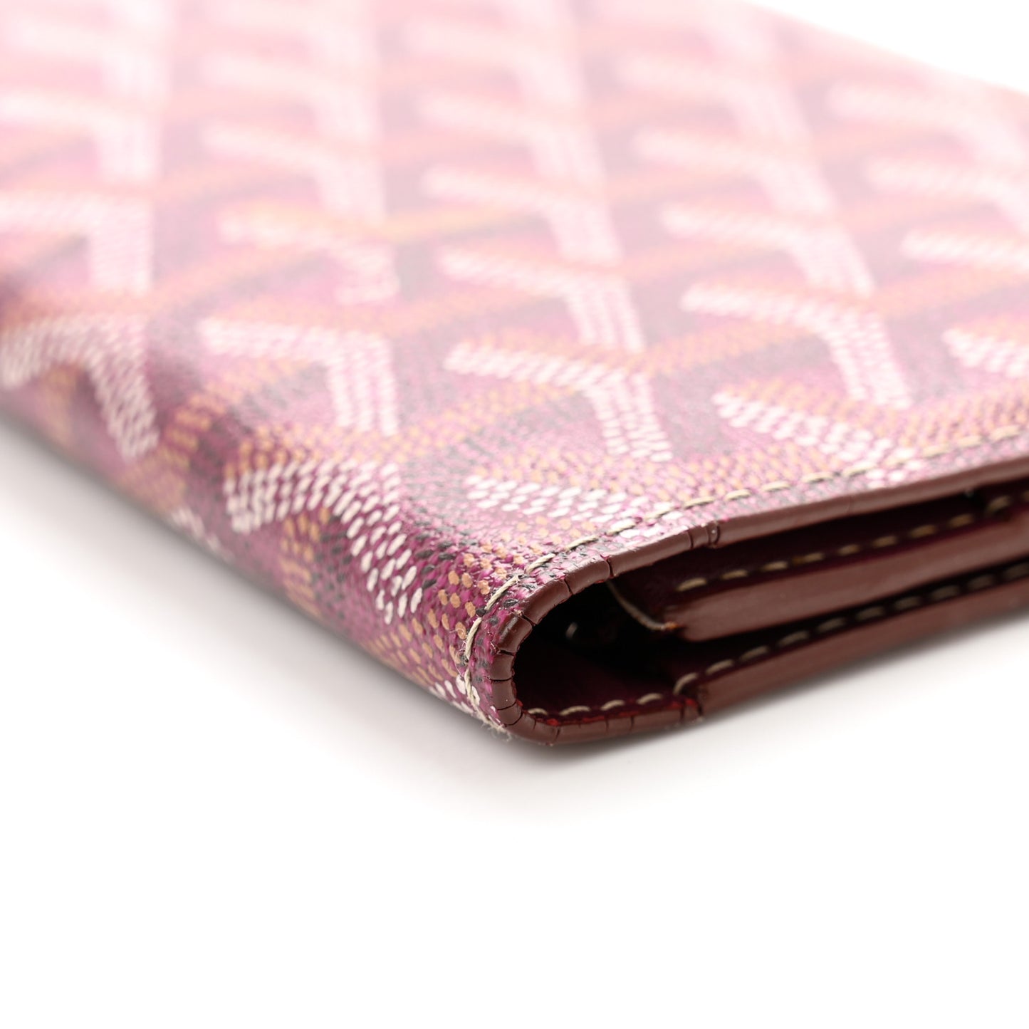 Goyardine Richelieu Wallet Burgundy