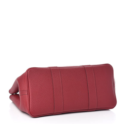 Hermes Vache Country Garden Party 36 MM Rouge Grenat 4 of 10