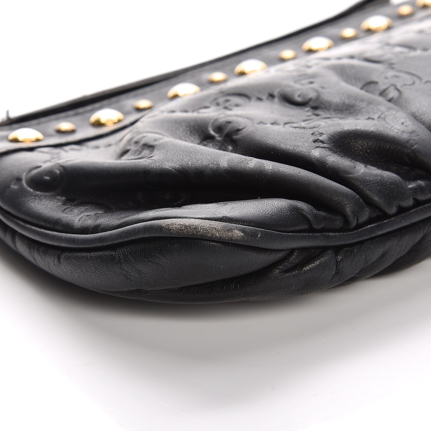 Guccissima Babouska Wristlet Black