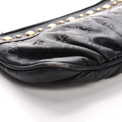 Gucci Guccissima Babouska Wristlet Black 10 of 15