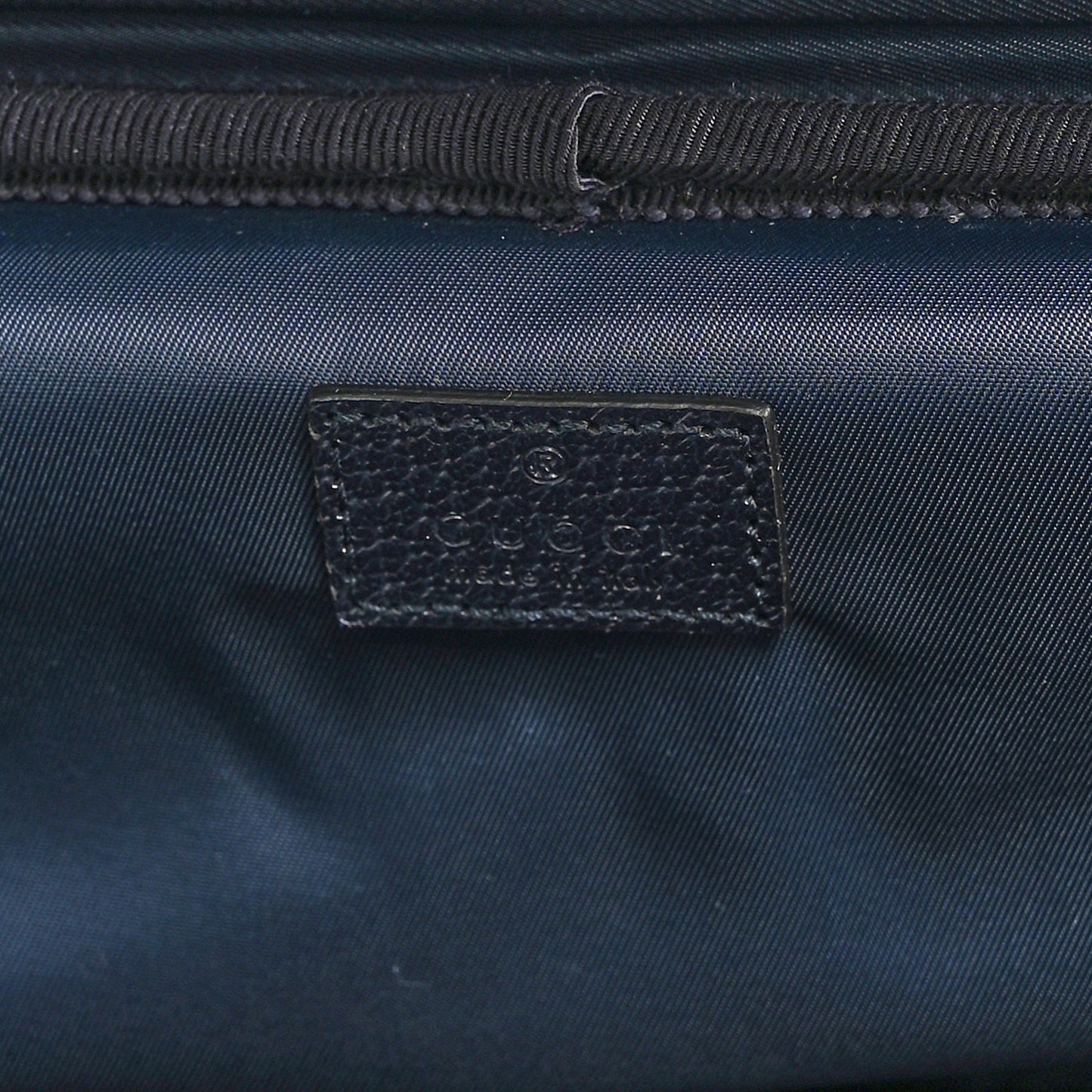 GG Supreme Monogram Textured Dollar Calfskin Web Savoy Cabin Plus Trolley Beige Blue