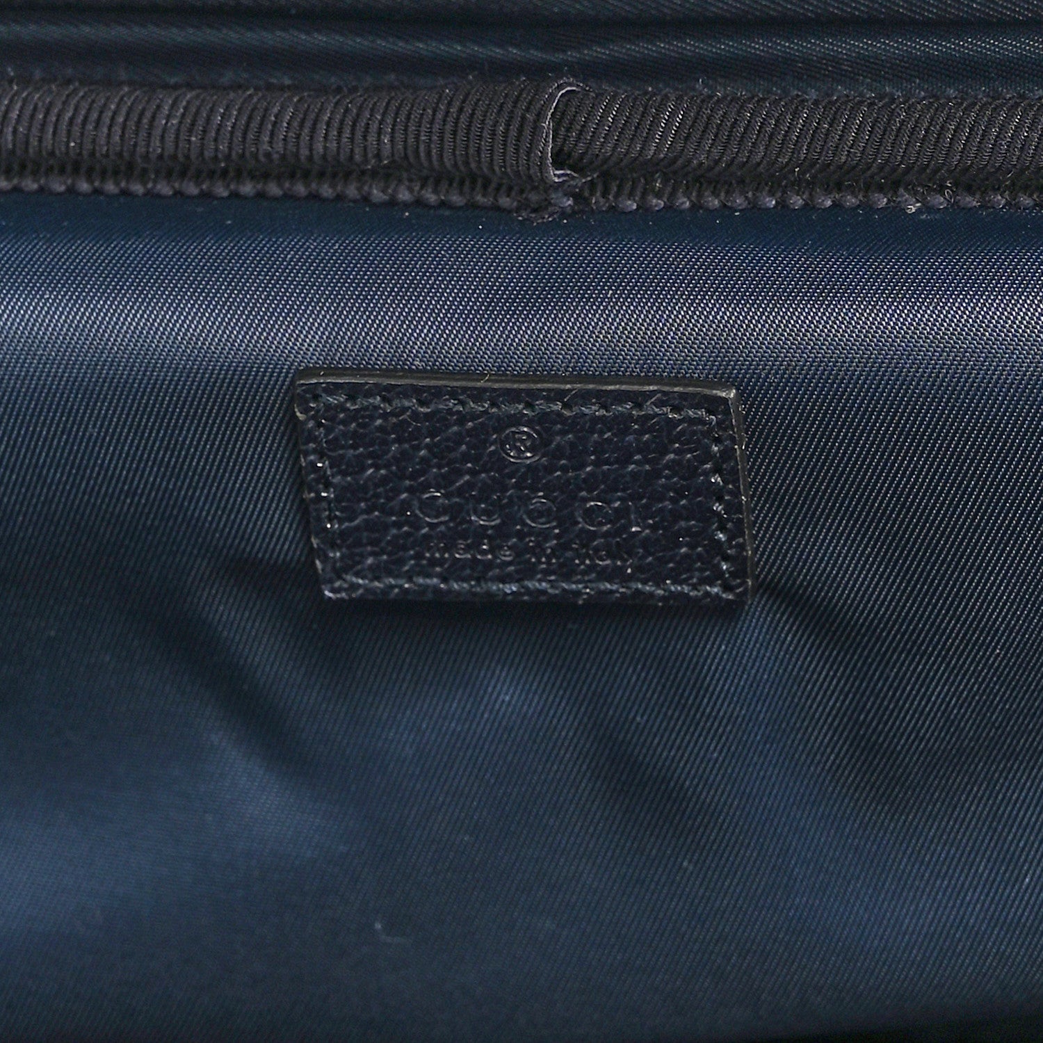 Gucci GG Supreme Monogram Textured Dollar Calfskin Web Savoy Cabin Plus Trolley Beige Blue 5 of 9