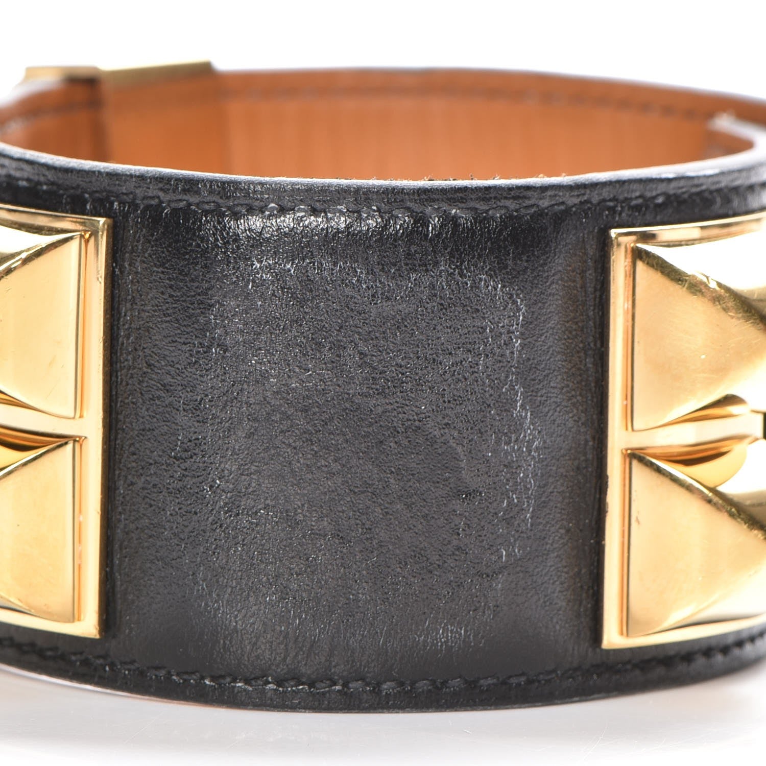 Hermes Box Collier De Chien CDC Bracelet L Black 9 of 10