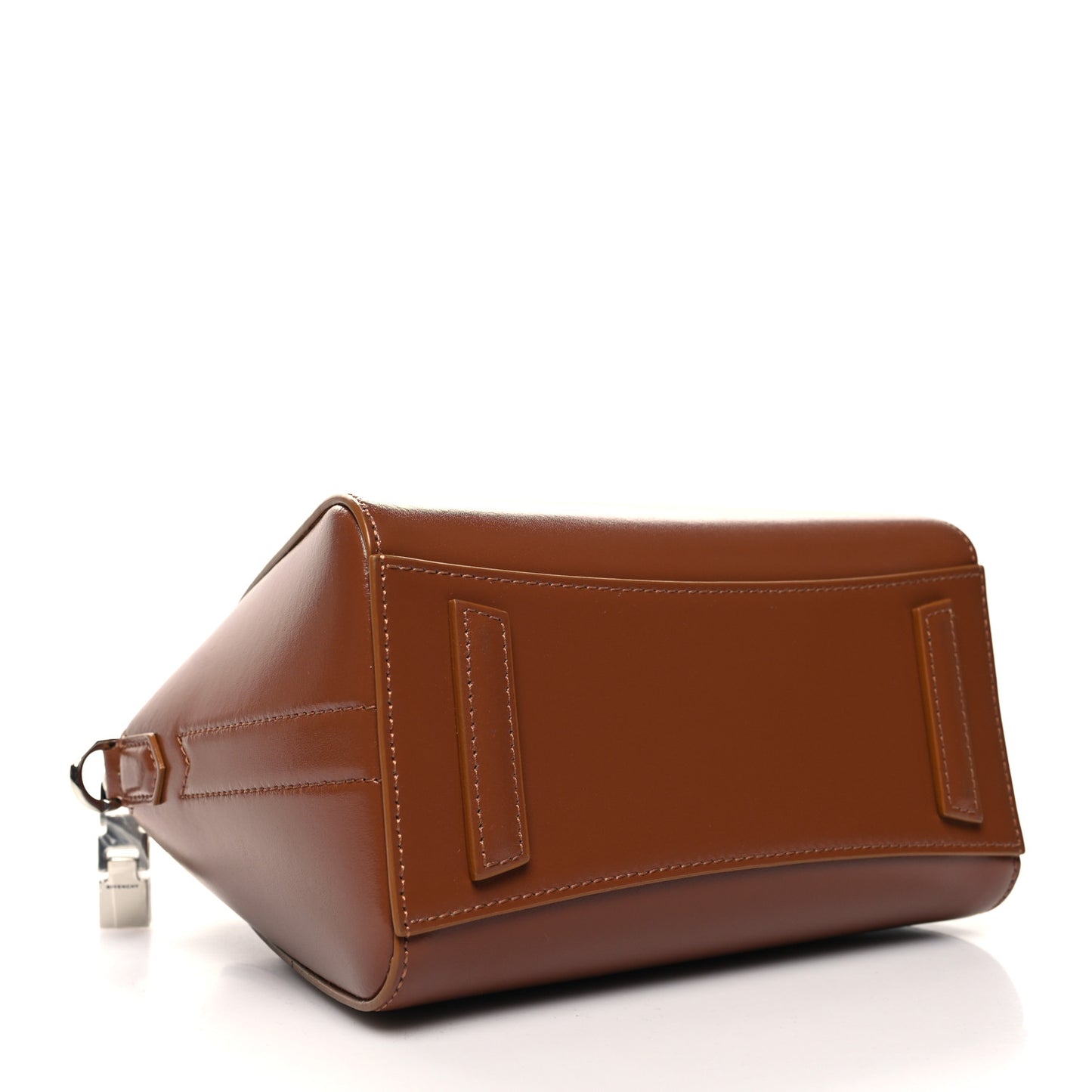 Shiny Lord Calfskin Mini Antigona Tan