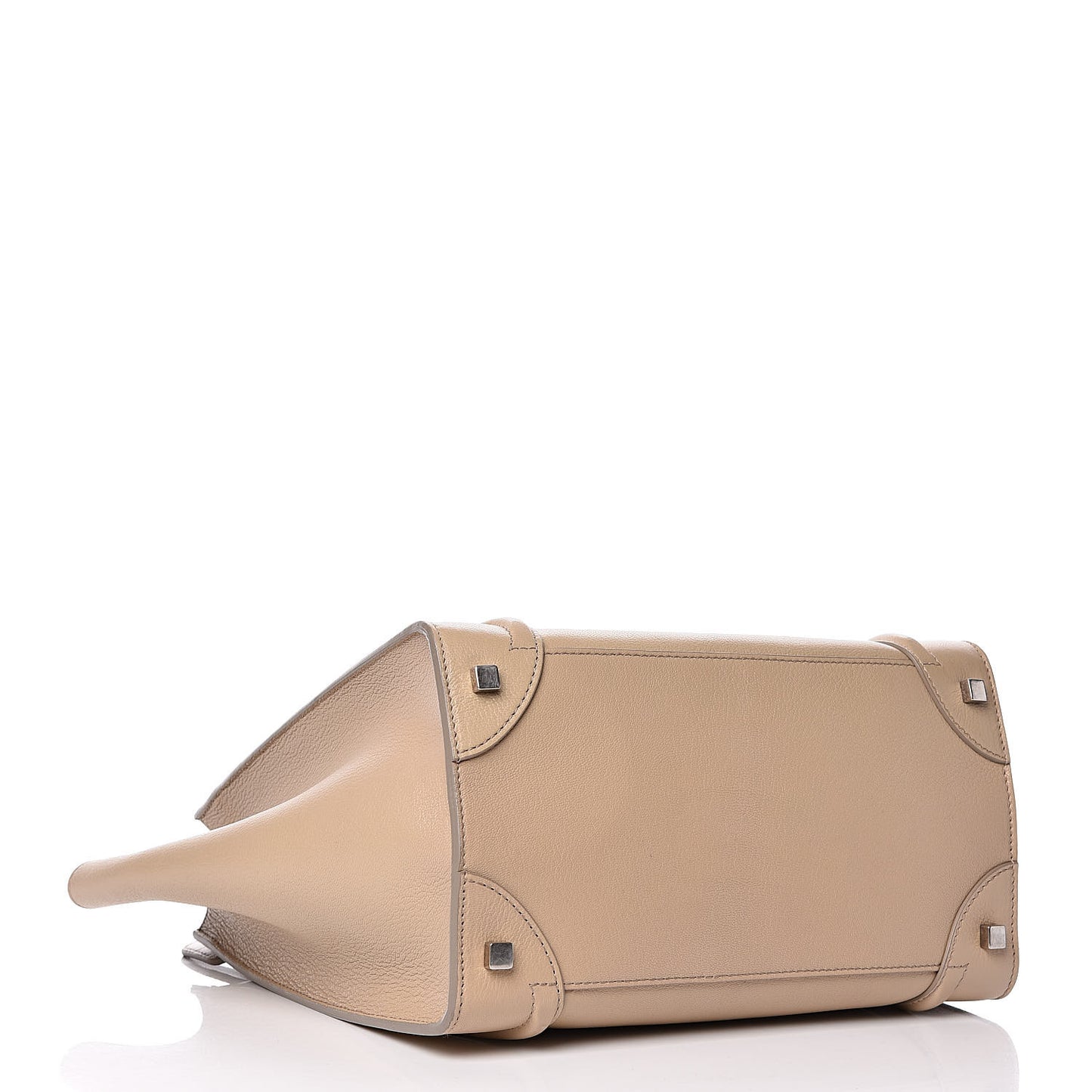 Goatskin Mini Luggage Sand