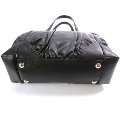 Gucci Leather Full Moon Tote Black 4 of 10