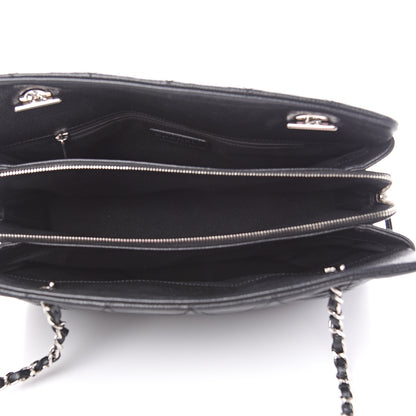 Chanel Caviar Quilted Timeless CC Soft Tote Black 4 of 10